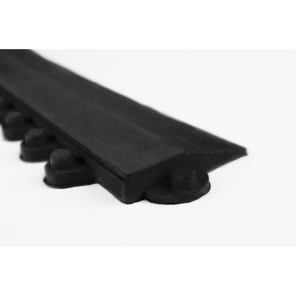 Produktabbildung Nr. 4: Miltex Kantenleiste für Anti-Ermüdungsmatte Yoga Solid Basic und Yoga Octa Basic, männlich, schwarz
