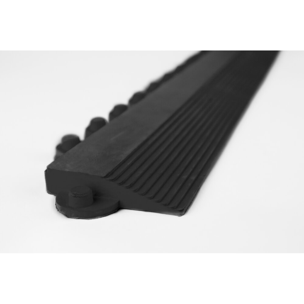 Produktabbildung Nr. 5: Miltex Kantenleiste für Anti-Ermüdungsmatte Yoga Solid Basic und Yoga Octa Basic, männlich, schwarz