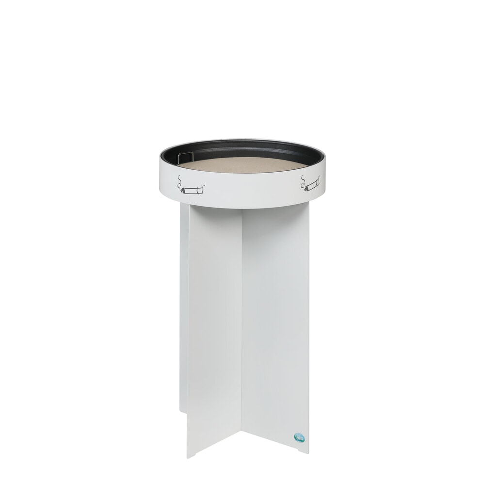 Produktabbildung: VAR® Standascher R 44, aus verzinktem Stahl, ohne Schutzdach