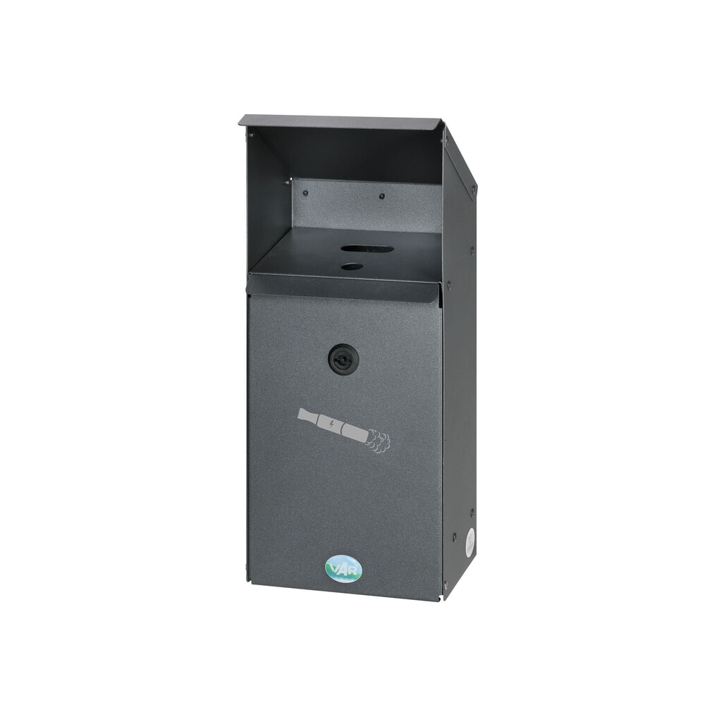 Produktabbildung: VAR® Ascher EZS 1, zur Entsorgung von E-Zigaretten, Wandmontage