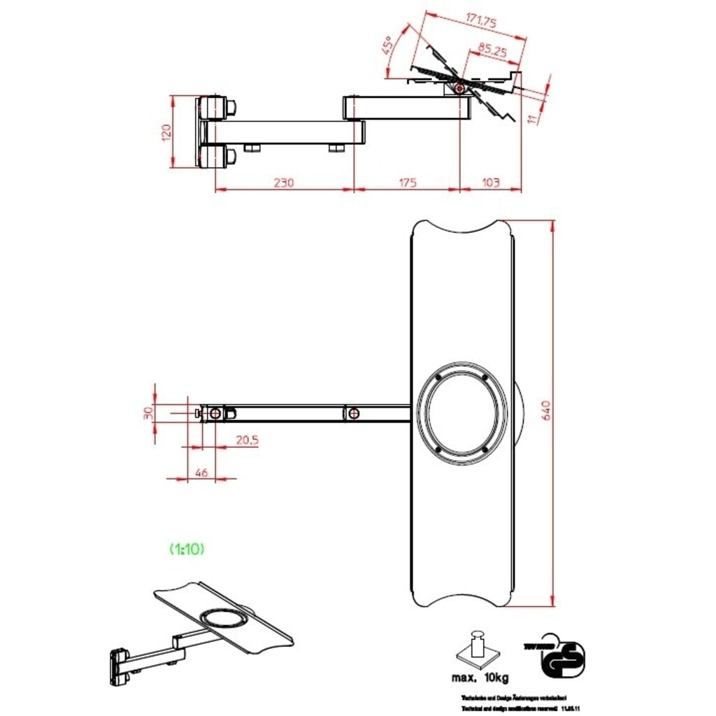 Produktabbildung Nr. 8: HEMMDAL Elektrisch höhenverstellbarer Packtisch ERGO 2, mit Aufbau, Tragfähigkeit 200 kg, HxBxT 720-1.220 x 1.600 x 750 mm
