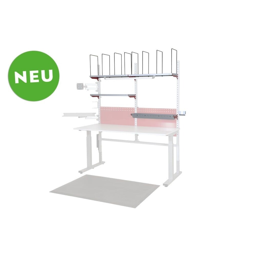 Produktabbildung: Paket Grundausstatttung für Rocholz Packtisch SYSTEM FLEX