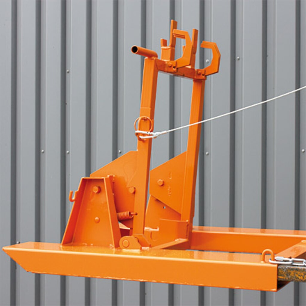 Eichinger® Mülltonnenkipper für Haushaltstonnen, 600 kg, 80 bzw 120 Liter Tonne reinorange Produktabbildung Nr. 3: Eichinger® Mülltonnenkipper für Haushaltstonnen, 600 kg, 80 bzw 120 Liter Tonne reinorange
