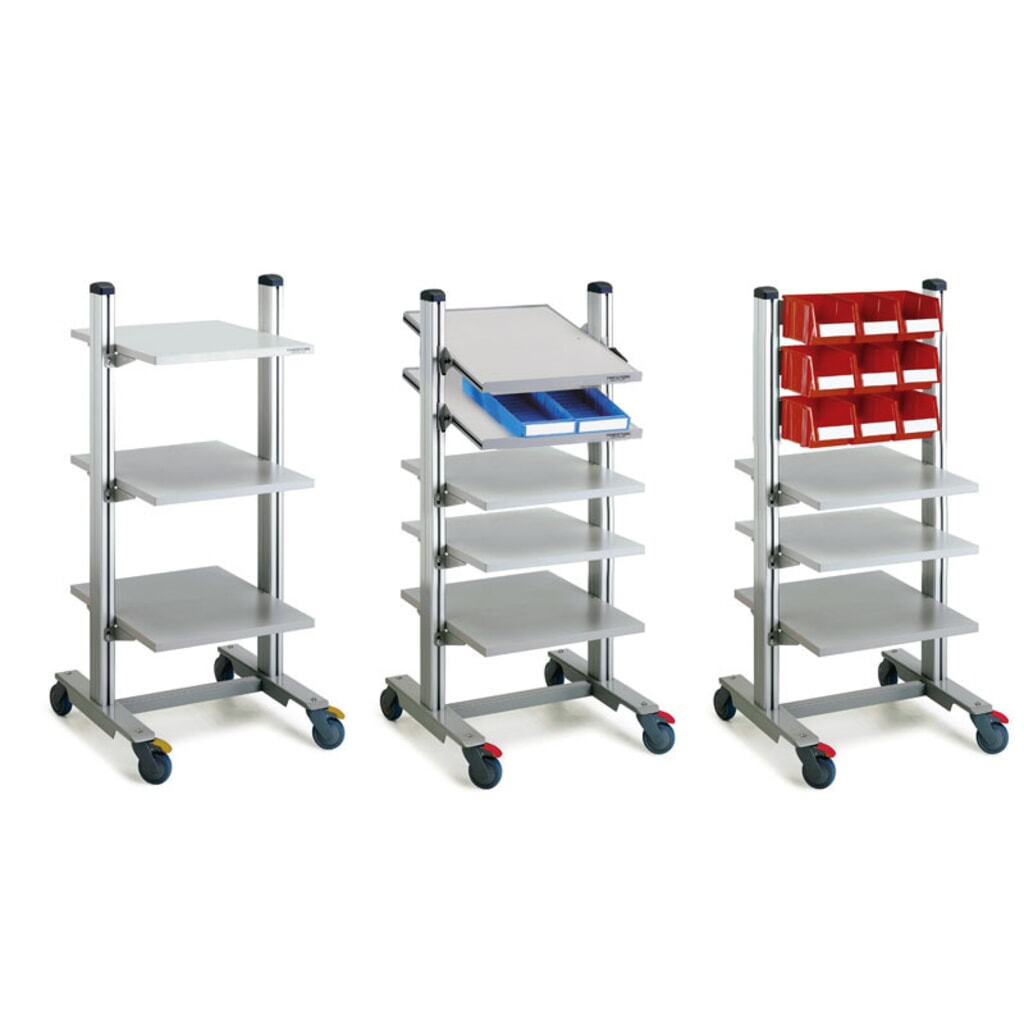 Produktabbildung Nr. 3: Etagenboden für TRESTON Universalwagen, mit ESD
