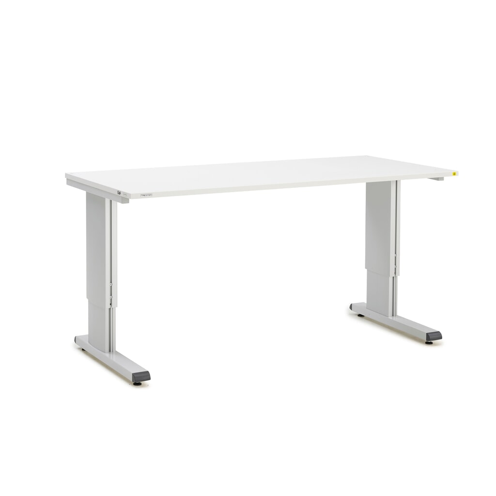 TRESTON WB-Arbeitstisch, ESD, manuell höhenverstellbar, BxT 1.800 x 800 mm Produktabbildung: TRESTON WB-Arbeitstisch, ESD, manuell höhenverstellbar, BxT 1.800 x 800 mm