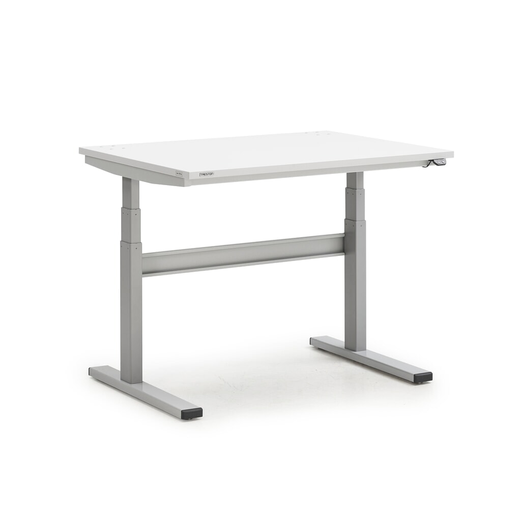 TRESTON TED-Arbeitstisch, elektrisch höhenverstellbar, HxBxT 630-1.270 x 1.100 x 800 mm Produktabbildung: TRESTON TED-Arbeitstisch, elektrisch höhenverstellbar, HxBxT 630-1.270 x 1.100 x 800 mm