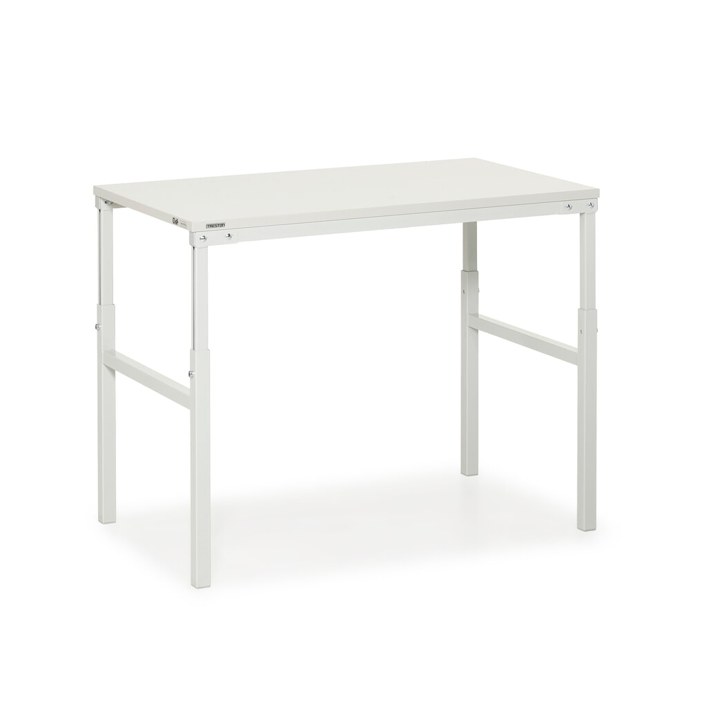 TRESTON TP-Arbeitstisch, ESD, manuell höhenverstellbar, BxT 1.200 x 700 mm Produktabbildung: TRESTON TP-Arbeitstisch, ESD, manuell höhenverstellbar, BxT 1.200 x 700 mm