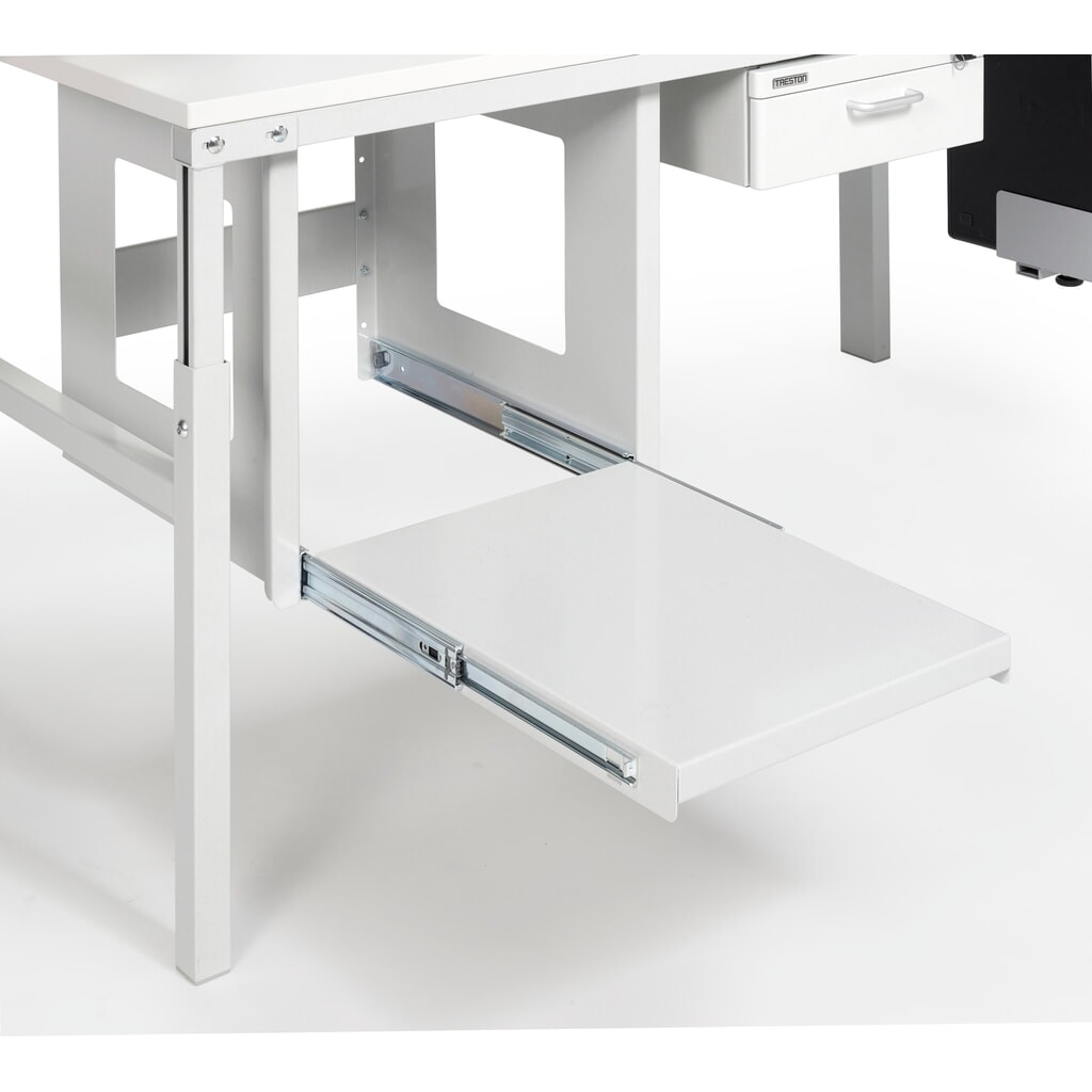 Produktabbildung: TRESTON ausziehbarer Stahlboden für Drucker, HxBxT 515 x 500 x 510 mm