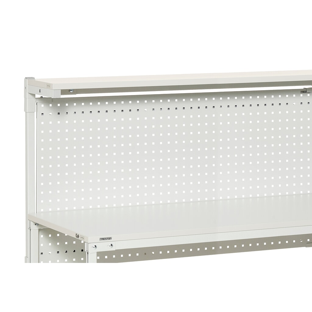 Produktabbildung Nr. 3: Lochplatte für TRESTON ergonomische Arbeitsplatzsysteme, für Breite 1.200 mm