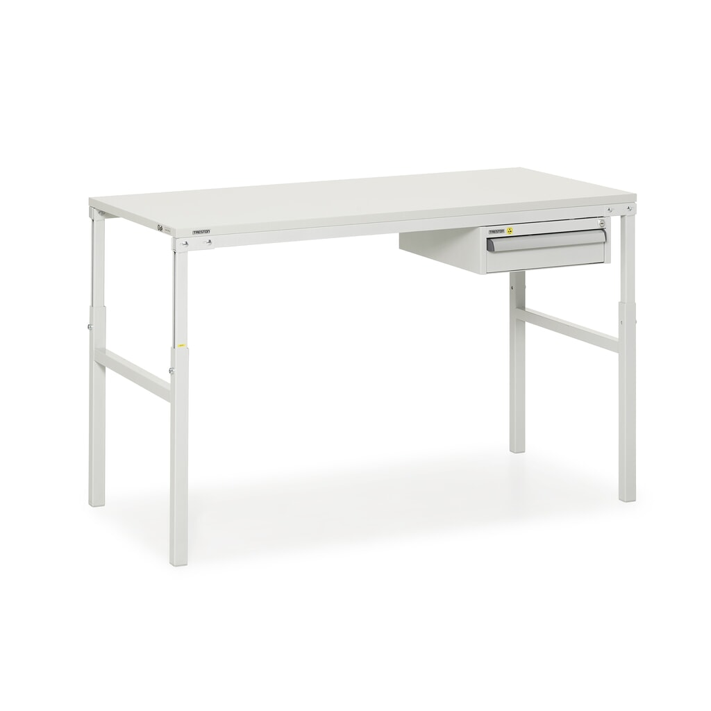 Produktabbildung Nr. 6: TRESTON TP-Arbeitstisch, ESD, manuell höhenverstellbar, BxT 700 x 500 mm