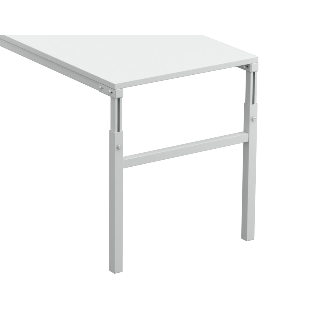Winkel-Anbautisch für TRESTON Arbeitsplatzsystem, höhenverstellbar, TK 150 kg, BxT 1.000 x 500 mm Produktabbildung Nr. 5: Winkel-Anbautisch für TRESTON Arbeitsplatzsystem, höhenverstellbar, TK 150 kg, BxT 1.000 x 500 mm