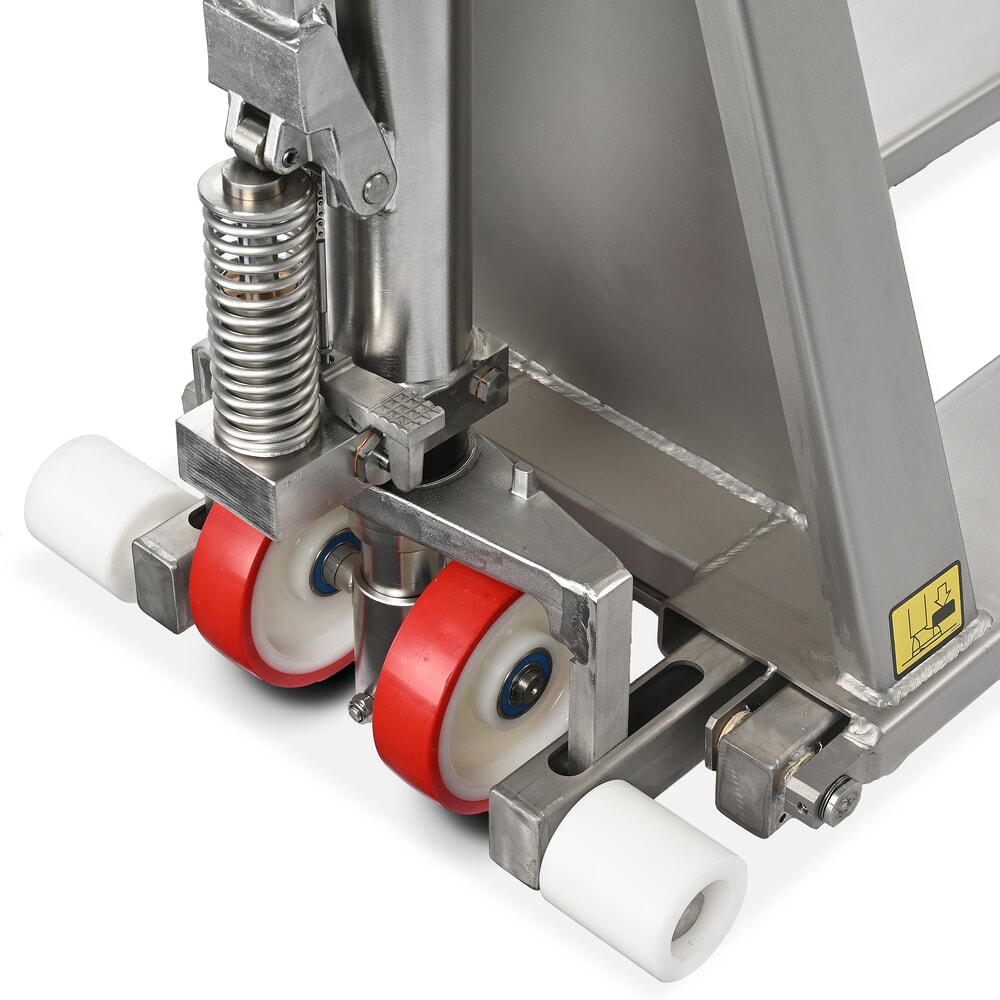 Produktabbildung Nr. 11: Edelstahl-Scherenhubwagen Ameise® PTM 1.0 Scissor INOX, Tragfähigkeit 1000 kg, Gabellänge 1200 mm, Nylon