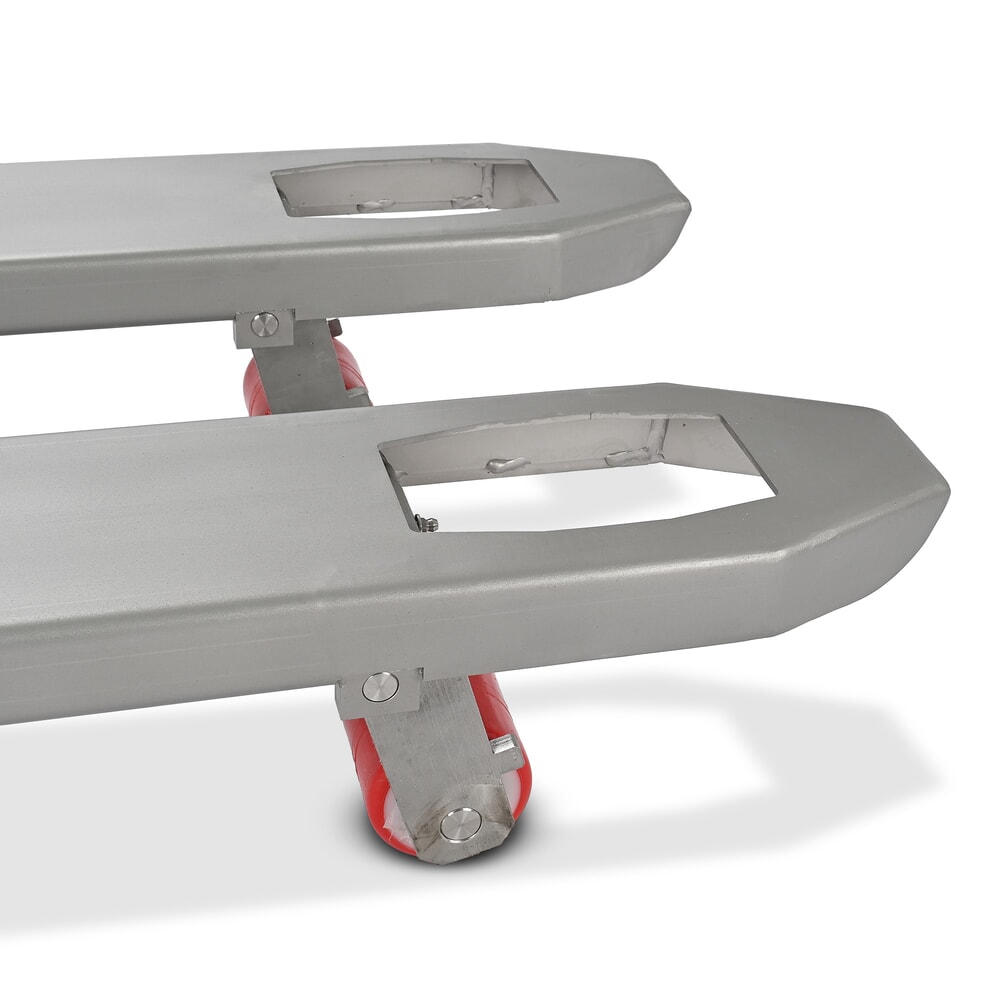 Produktabbildung Nr. 3: Edelstahl-Hubwagen Ameise® PTM 2.0 INOX, Tragfähigkeit 2000 kg, Gabellänge 1150 mm, Nylon