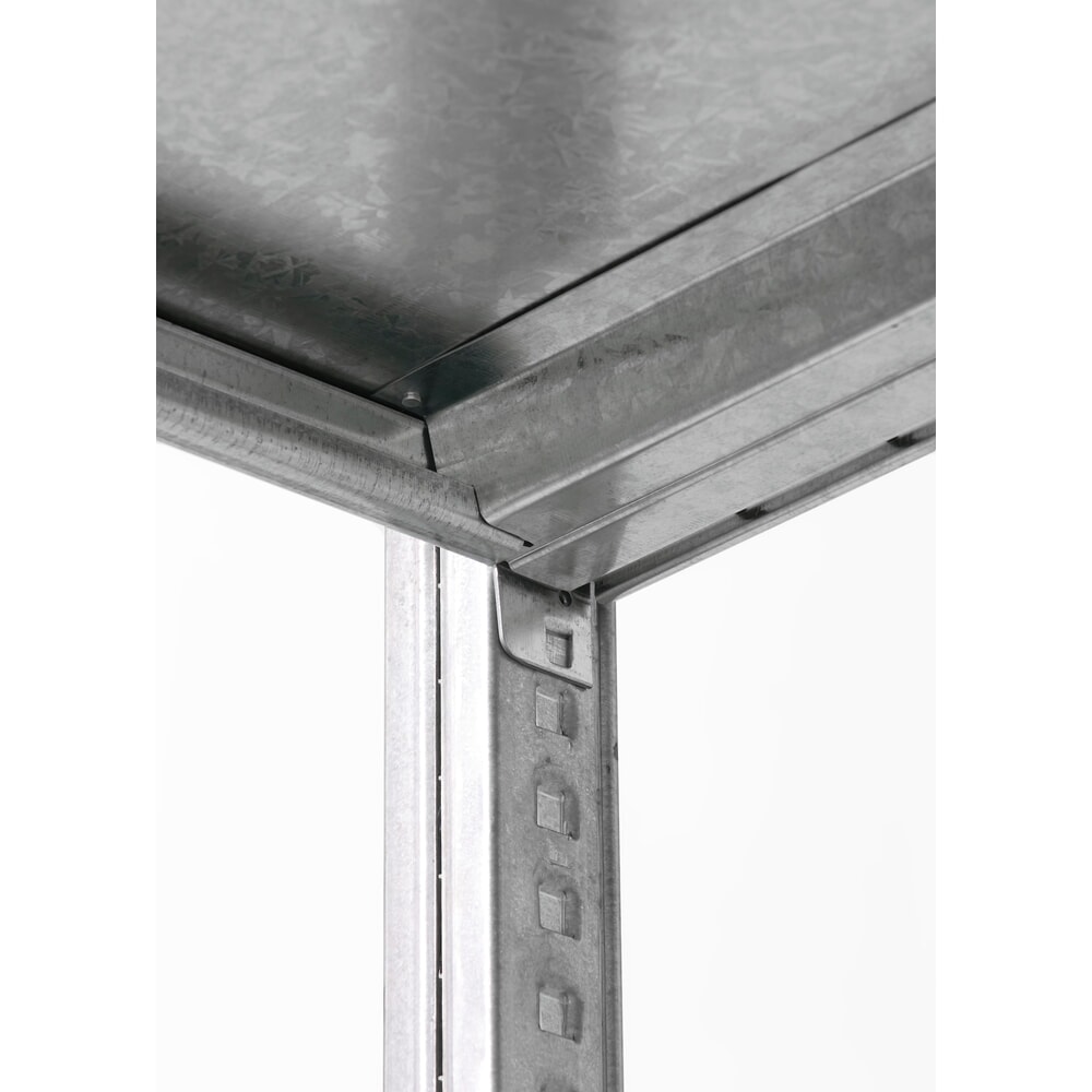 Produktabbildung Nr. 6: ManOrga Fachbodenregal, AF, mit Stahlpaneel-Fachböden, FL 290 kg, verzinkt, HxBxT 2.500 x 1.300 x 600 mm
