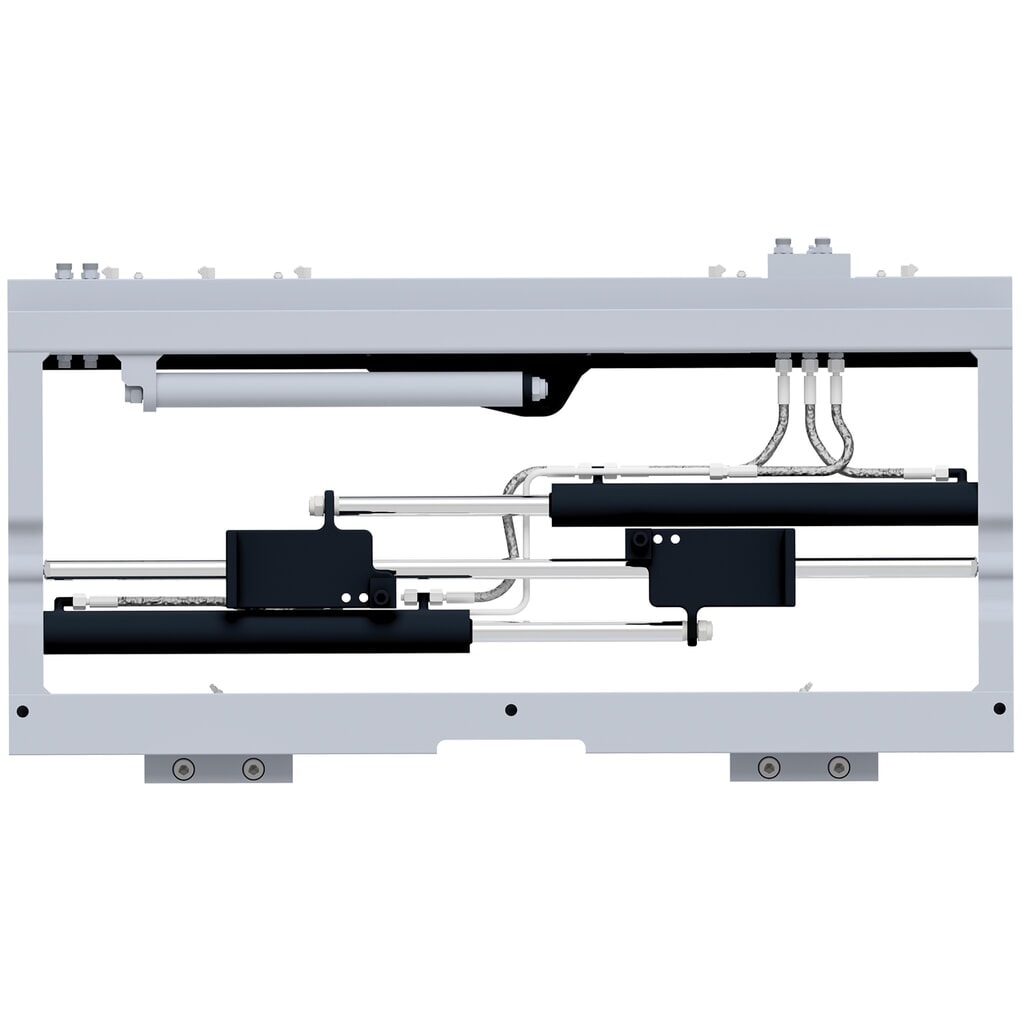 Produktabbildung: DURWEN Zinkenverstellgerät Typ LZV 25 für Stapler, Breite 1040 mm, Tragfähigkeit 2500 kg