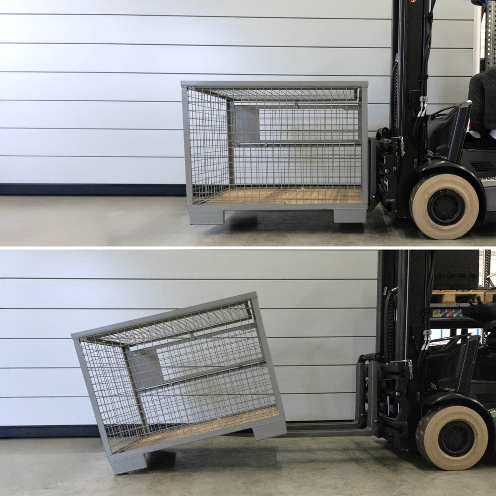 Produktabbildung Nr. 4: VETTER® Gabelzinken-Antirutsch-Auflage GEKKO, magnetisch, LxB 1150 mm x 95 mm