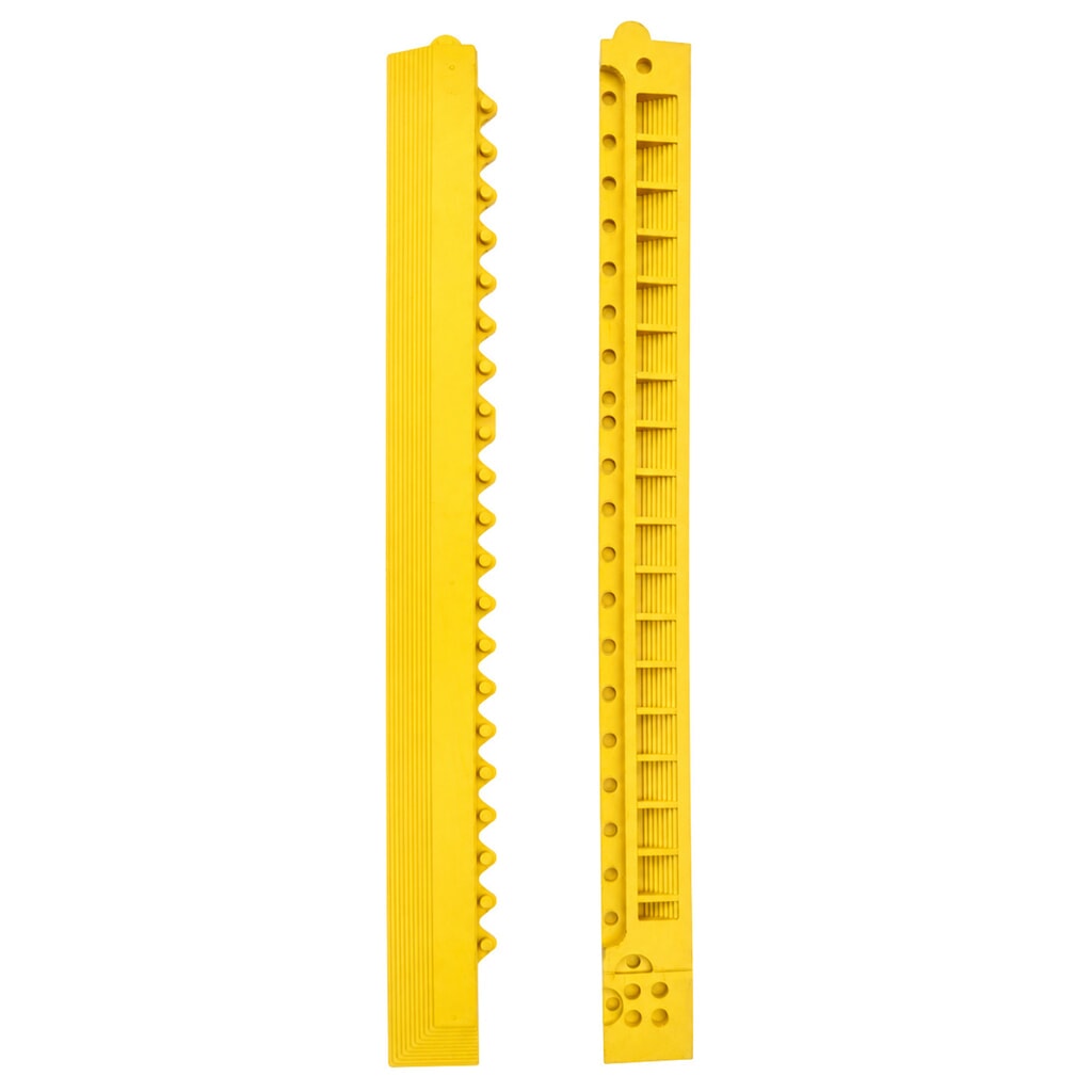 Produktabbildung Nr. 2: Sicherheits-Randleiste für REBOURNE® Anti-Ermüdungsmatte M-Serie, weiblich, gelb, BxL 50 mm x 910 mm