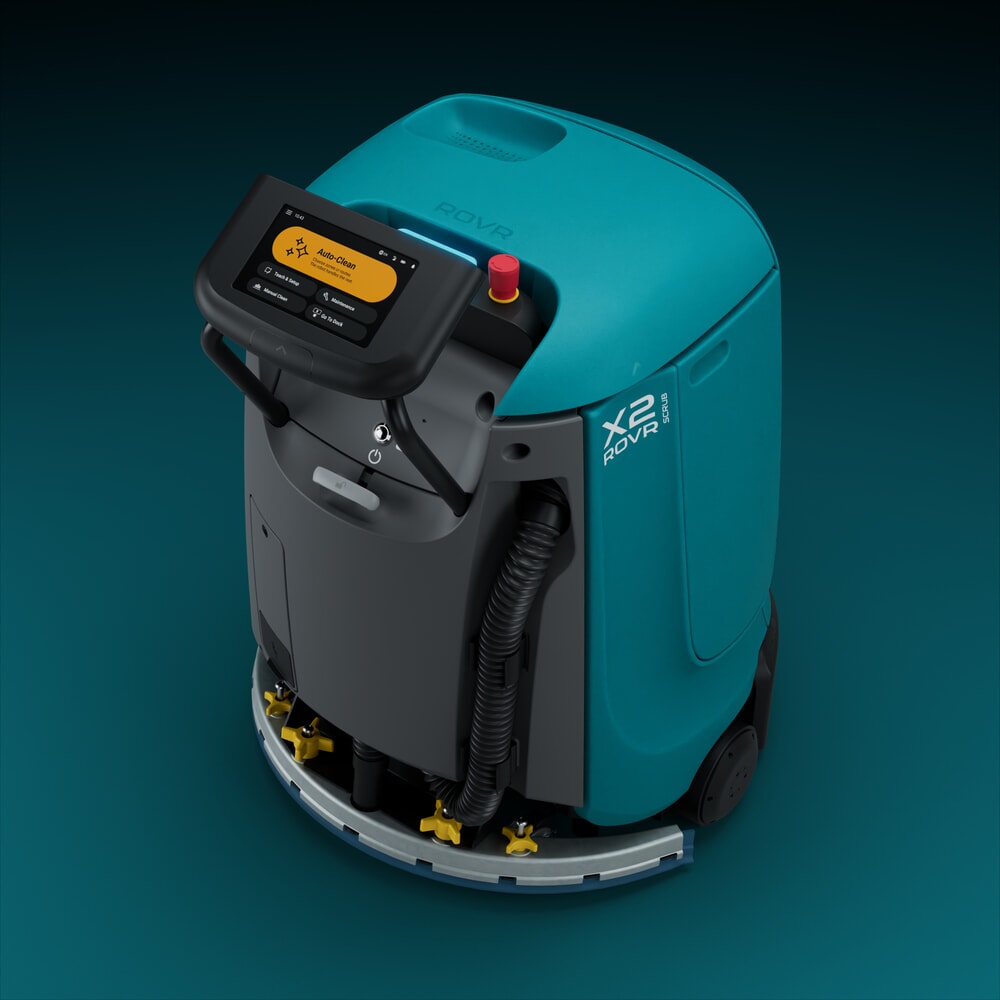 Produktabbildung Nr. 25: Tennant® Reinigungsroboter X2 ROVR SCRUB, kompakte Bauweise, mit KI-Unterstützung