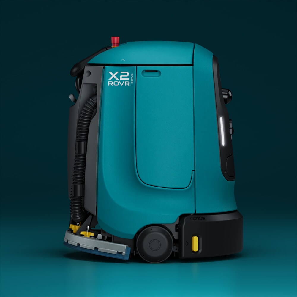 Produktabbildung Nr. 9: Tennant® Reinigungsroboter X2 ROVR SCRUB, kompakte Bauweise, mit KI-Unterstützung