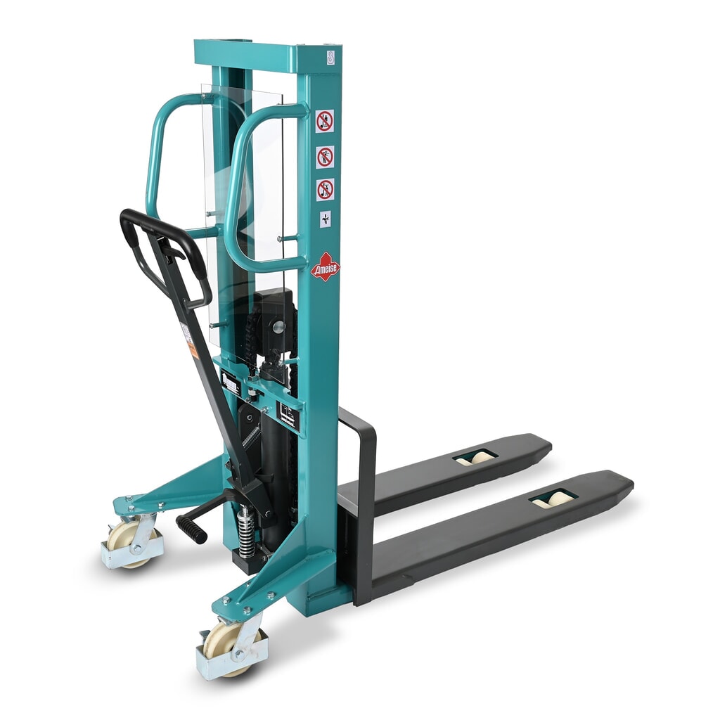 Produktabbildung Nr. 1: Hydraulik-Stapler Ameise® PSM 1.0 mit Einfach-Mast, Hubhöhe 1.000 mm, Tragkraft 1.000 kg