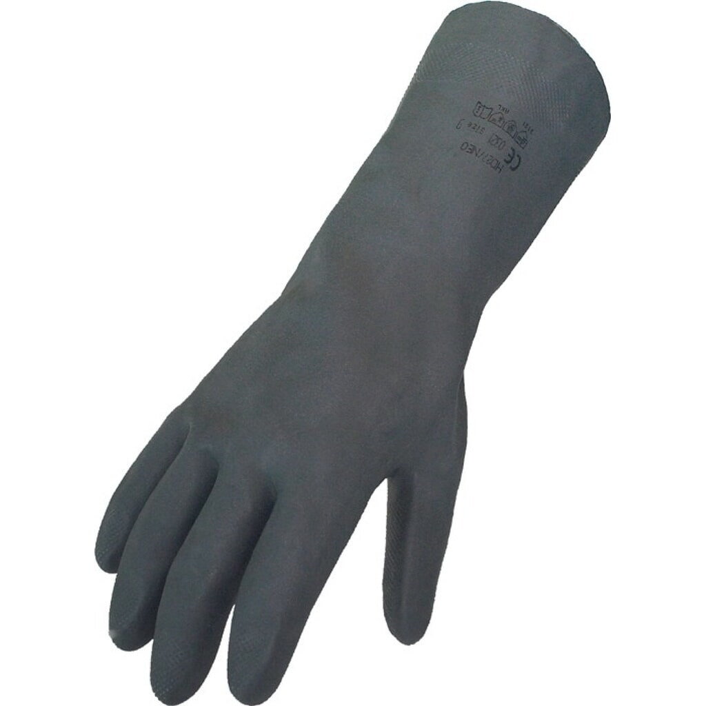 ASATEX Chemiehandschuh Gr.10 schwarz EN 388,EN Produktabbildung: ASATEX Chemiehandschuh Gr.10 schwarz EN 388,EN