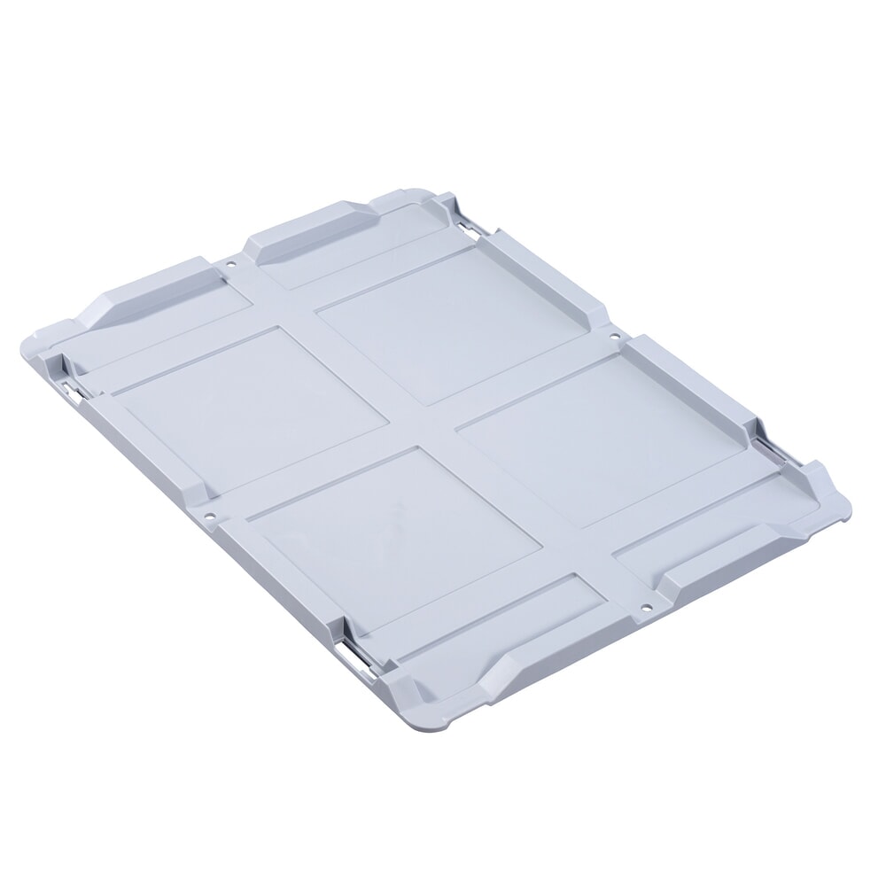 Produktabbildung: Allit Auflagedeckel, ohne Verschlüsse, für Euro-Stapelbehälter, für BxT 400 x 300 mm
