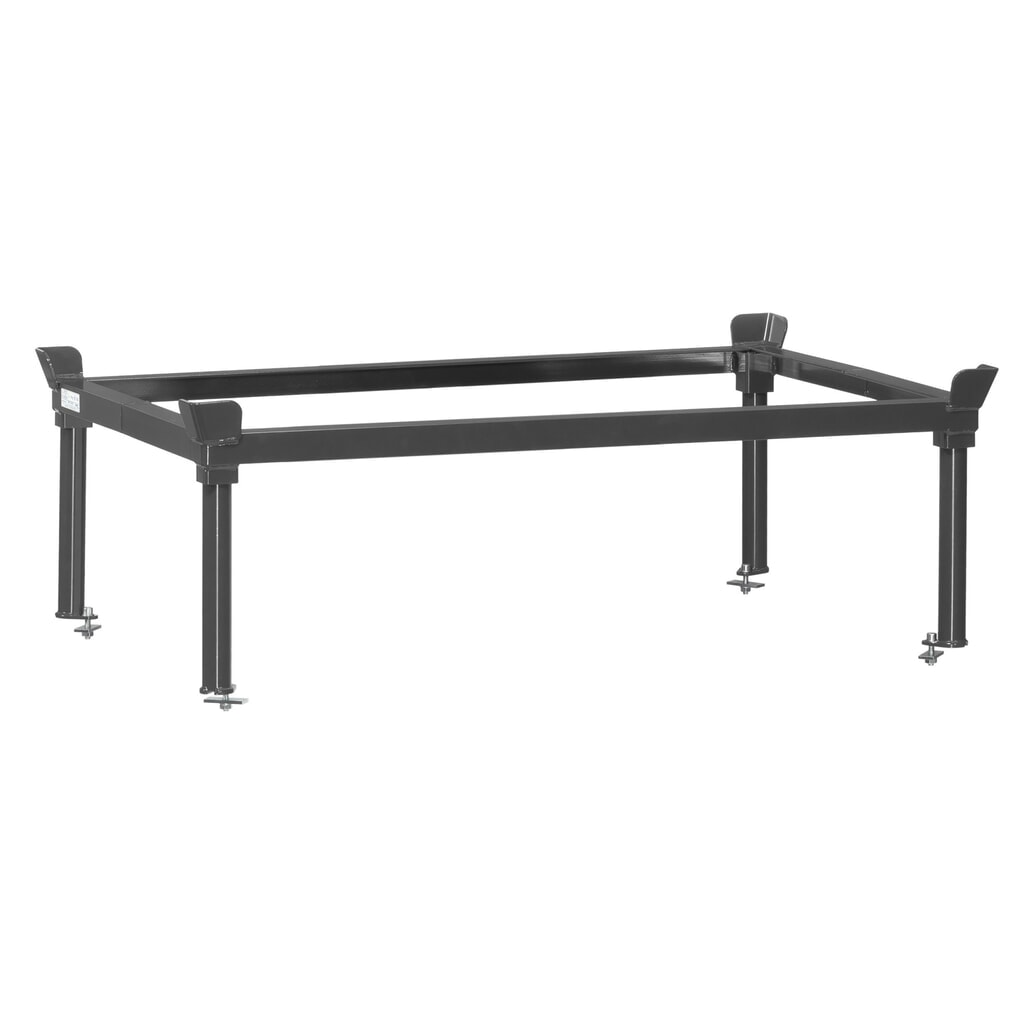 Aufsatzrahmen für fetra® Paletten-Fahrgestell, HxBxT 370 x 1.210 x 810 mm, anthrazitgrau Produktabbildung: Aufsatzrahmen für fetra® Paletten-Fahrgestell, HxBxT 370 x 1.210 x 810 mm, anthrazitgrau