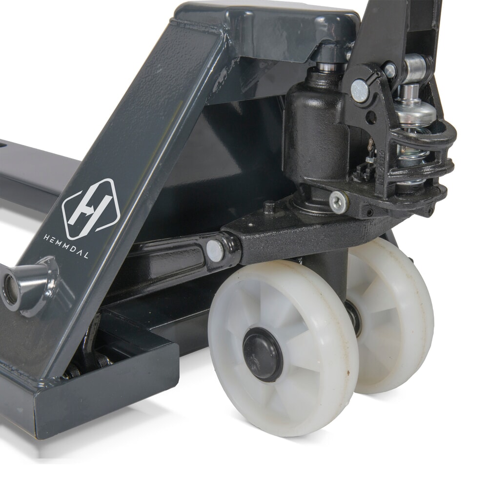 Produktabbildung Nr. 4: Hubwagen HEMMDAL PTM 2.0, Tragfähigkeit 2000 kg, Gabellänge 1150 mm, Nylon-Lenkräder, Nylon-Gabelrollen, Einfachbereifung