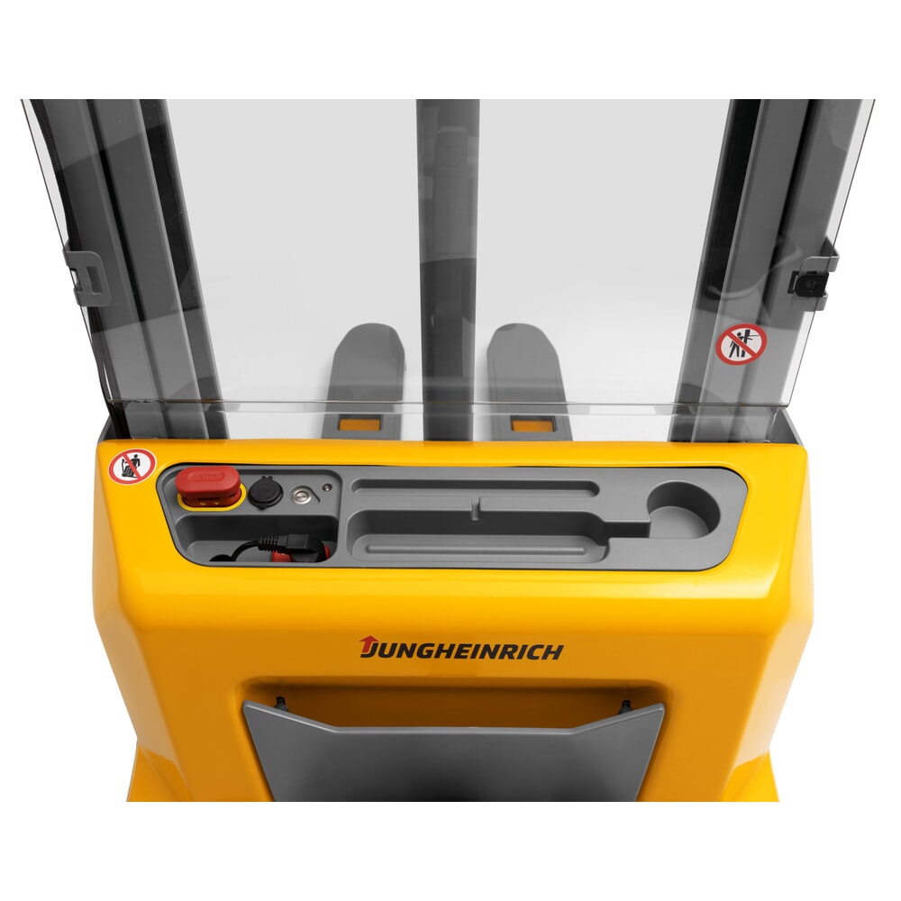 Produktabbildung Nr. 8: Jungheinrich Lithium-Ionen-Hochhubwagen AMC 12, Tragfähigkeit 1200 kg, Zweifach-Teleskop-Hubgerüst, Hubhöhe 2600 mm (CH)