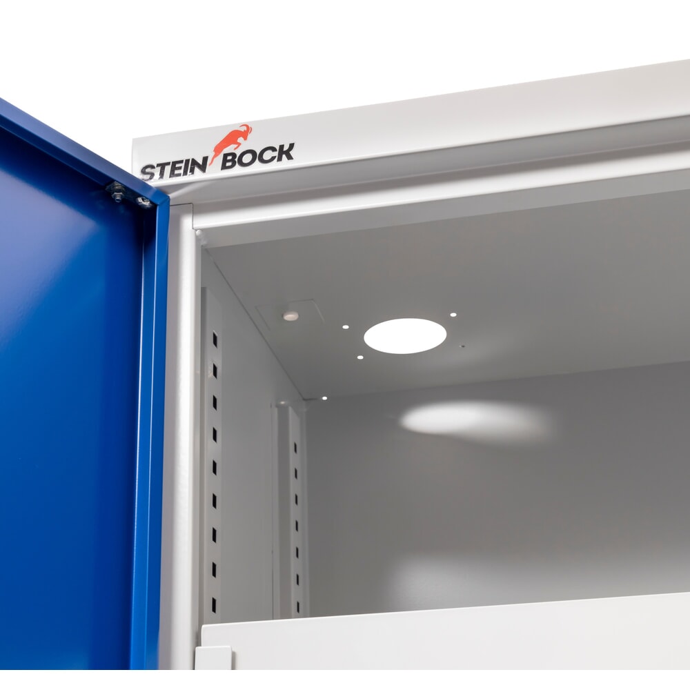 Produktabbildung Nr. 5: Steinbock® Chemikalienschrank, 4 Bodenauffangwannen nach StawaR, HxBxT 1.950 x 950 x 500 mm