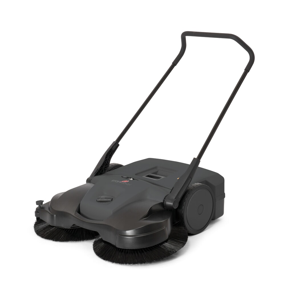Steinbock® Handkehrmaschine Turbo Premium, elektrisch, Kehrbreite 970 mm, RAL 7016 anthrazitgrau Produktabbildung: Steinbock® Handkehrmaschine Turbo Premium, elektrisch, Kehrbreite 970 mm, RAL 7016 anthrazitgrau