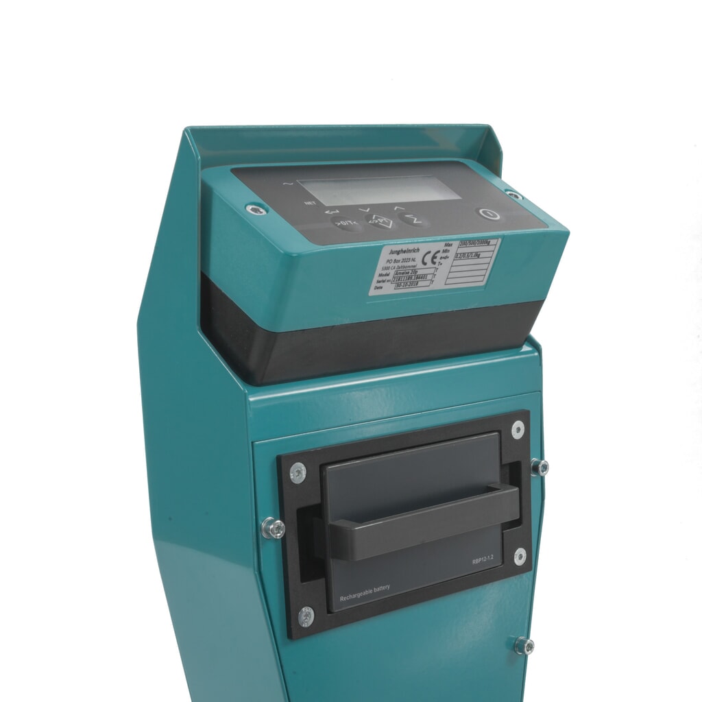 Hubwagen mit Waage Ameise® PTM 2.0 Scale +, mit Präzisionswaage, Tragfähigkeit 2.000 kg Produktabbildung Nr. 5: Hubwagen mit Waage Ameise® PTM 2.0 Scale +, mit Präzisionswaage, Tragfähigkeit 2.000 kg
