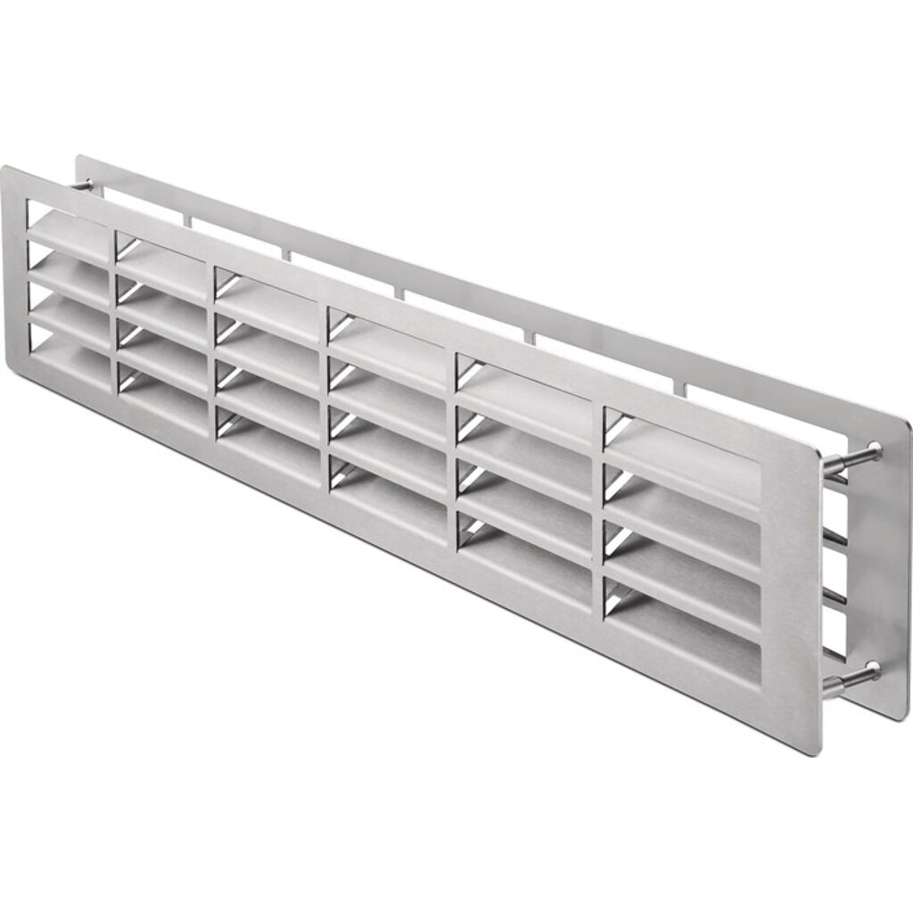 Produktabbildung: Badezimmerlüftung 9083 L, Aluminium, Länge 500 mm Breite 100 mm