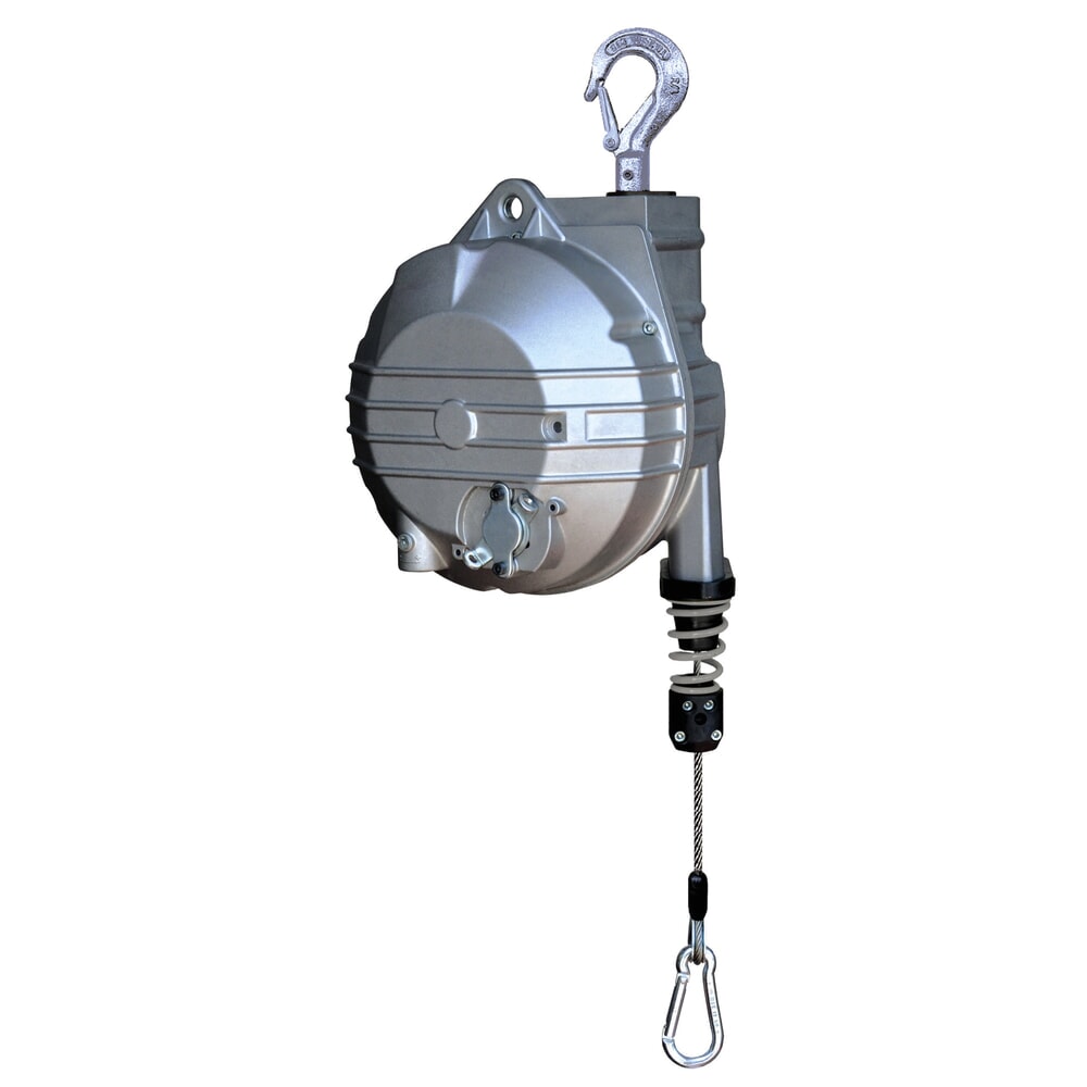 Produktabbildung: Balancer 95X für EX-Schutzzonen, ohne Arretierung, Aluminiumgehäuse, Seilauszug 2,1 m, TK 20-30 kg