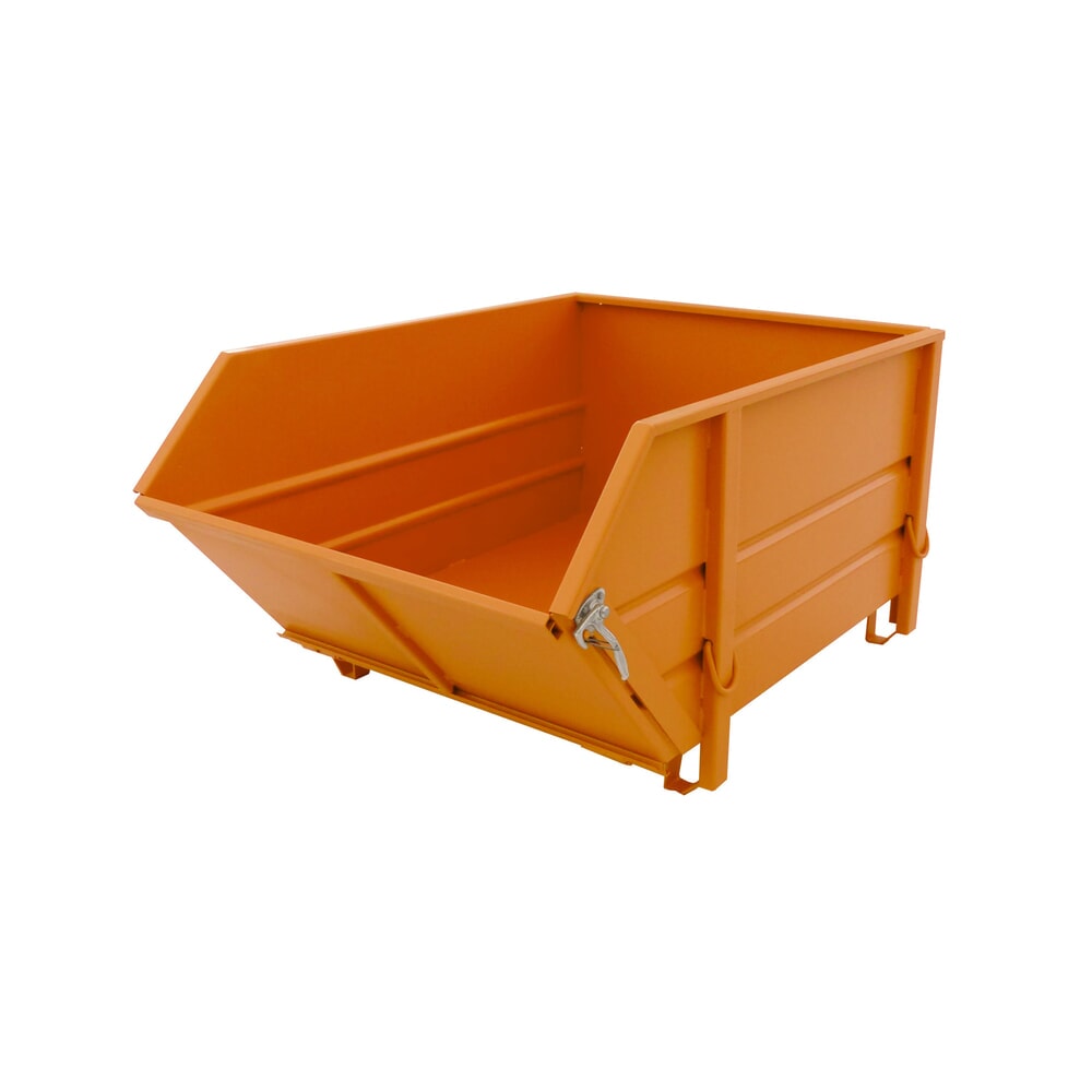 Produktabbildung: Bauer® Baustoffbehälter BBK 100, lackiert, Gelborange