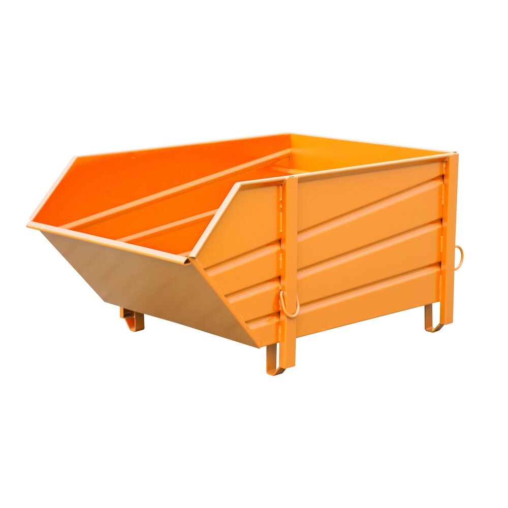 Produktabbildung Nr. 1: Bauer® Baustoffbehälter BBP 100, lackiert, Gelborange