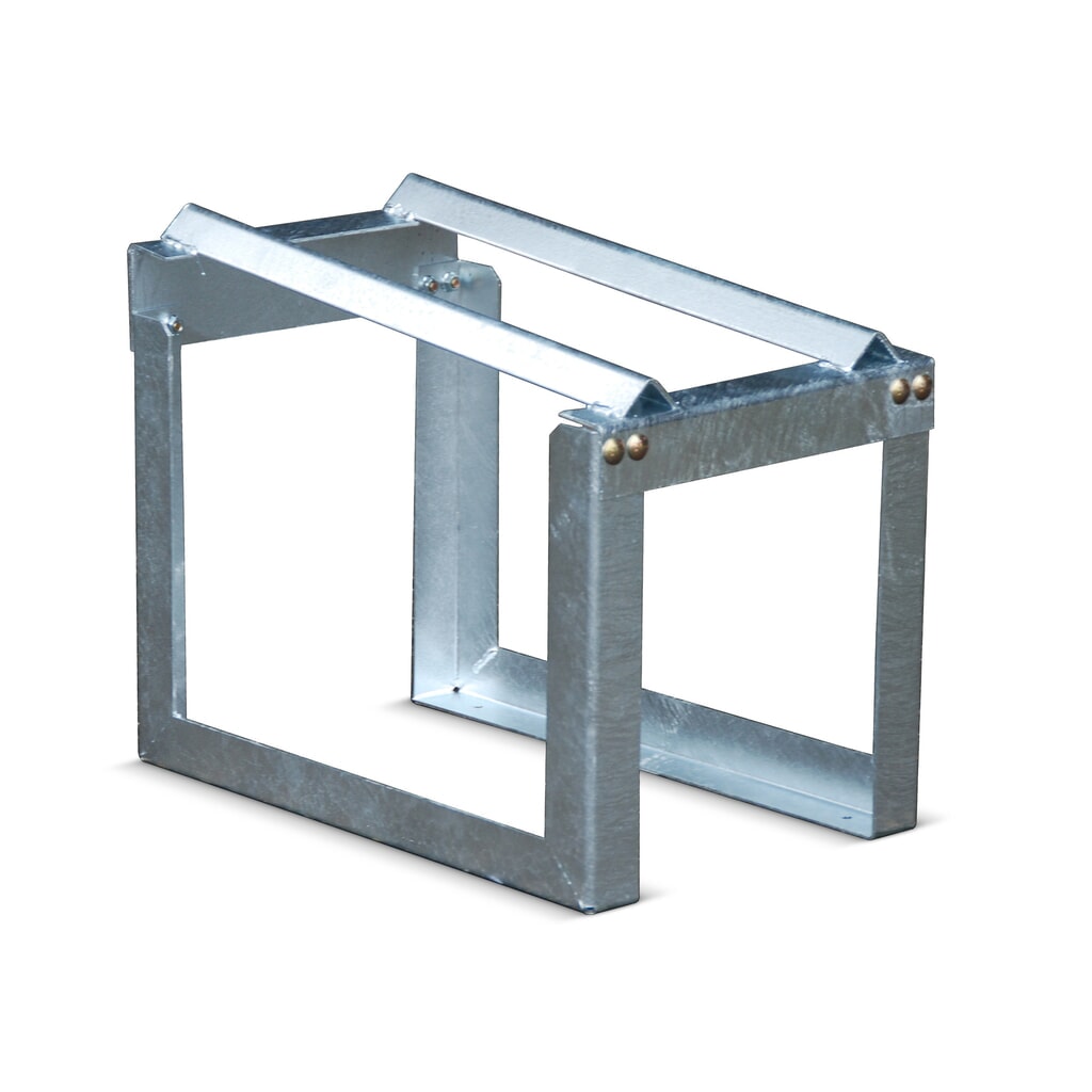 Produktabbildung: Bauer® Fassbock mit Winkelauflage, 1x 60 Liter