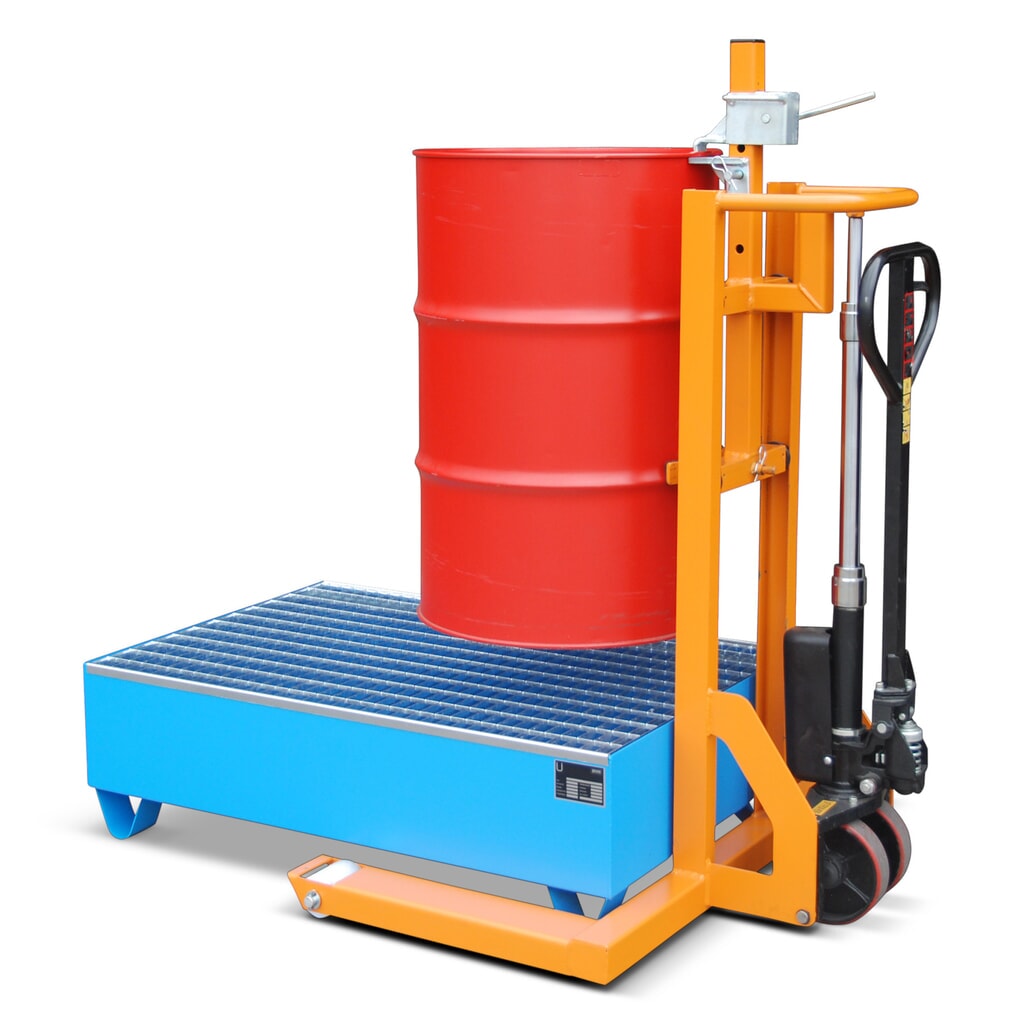 Bauer® Fassheberoller, orange Produktabbildung: Bauer® Fassheberoller, orange