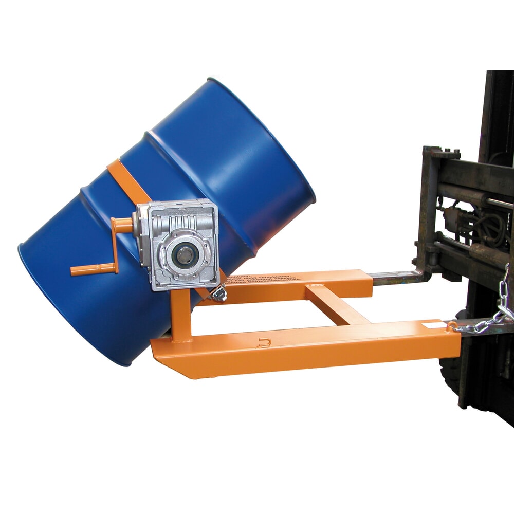 Produktabbildung: Bauer® Fasskipper FD-HK, lackiert, Gelborange