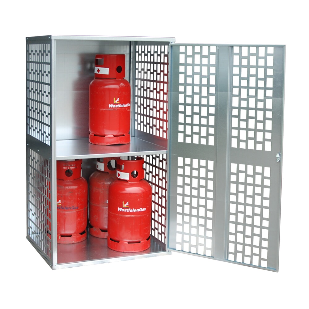 Produktabbildung: Bauer® Gasflaschen-Depot GFD-L 1, verzinkt