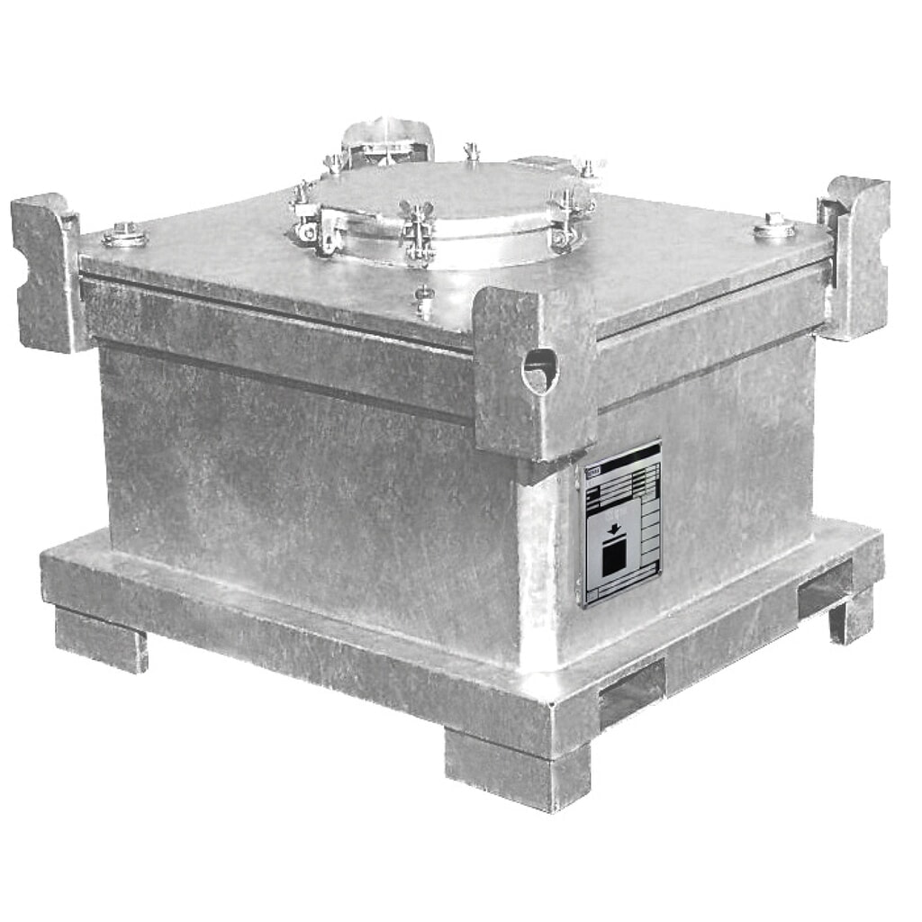 Bauer® Gefahrstoff-Sammelbehälter DC 450, gewässergefährende Flüssigkeiten Produktabbildung: Bauer® Gefahrstoff-Sammelbehälter DC 450, gewässergefährende Flüssigkeiten