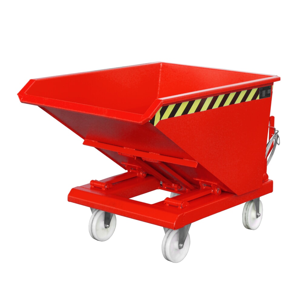 Produktabbildung Nr. 1: Bauer® Kippbehälter NK 30, lackiert, Feuerrot
