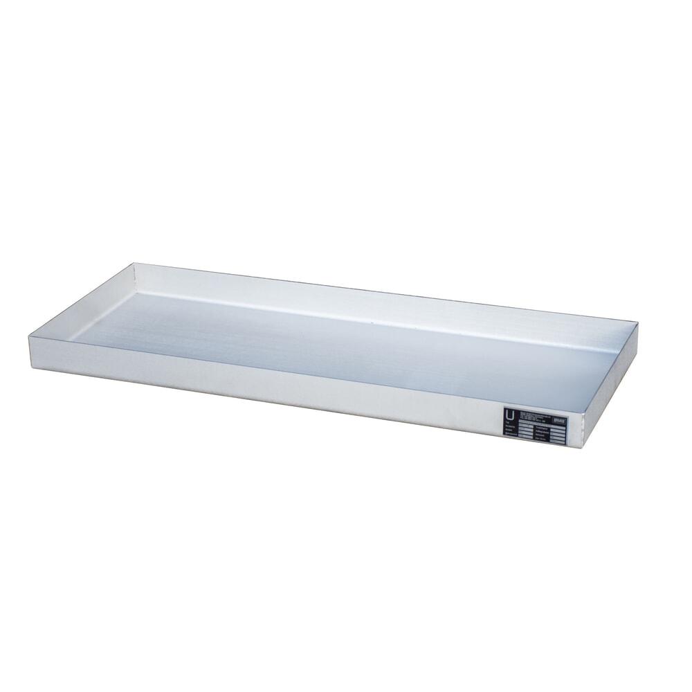 Produktabbildung: Bauer® Auffangwanne aus Edelstahl für Kleingebinde KGW 1 V4A, Auffangvolumen 12 l