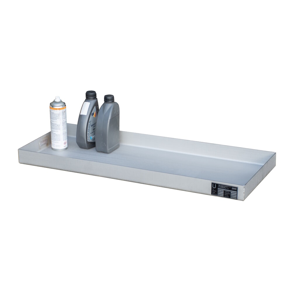 Produktabbildung Nr. 2: Bauer® Auffangwanne aus Edelstahl für Kleingebinde KGW 1 V4A, Auffangvolumen 12 l