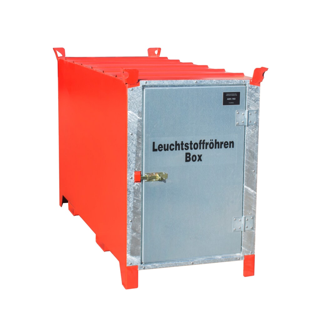 Bauer® Leuchtstoffröhren-Box SL 150, ca. 1.100 Stück Ø 25 mm oder ca. 500 Stück Ø 37 mm, verzinkte Tür Produktabbildung: Bauer® Leuchtstoffröhren-Box SL 150, ca. 1.100 Stück Ø 25 mm oder ca. 500 Stück Ø 37 mm, verzinkte Tür