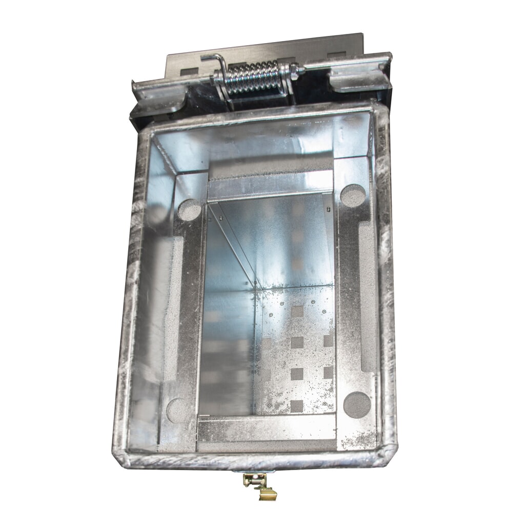 Bauer® Lithium-Ionen Lagerbehälter, HxBxT 750 x 600 x 400 mm, 30 Liter Produktabbildung Nr. 2: Bauer® Lithium-Ionen Lagerbehälter, HxBxT 750 x 600 x 400 mm, 30 Liter