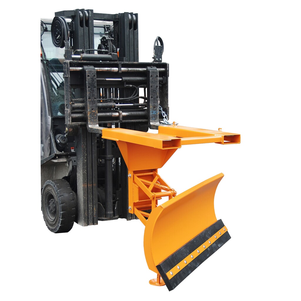 Bauer® Schneepflug SCH-P-G 150, lackiert, Gelborange Produktabbildung: Bauer® Schneepflug SCH-P-G 150, lackiert, Gelborange
