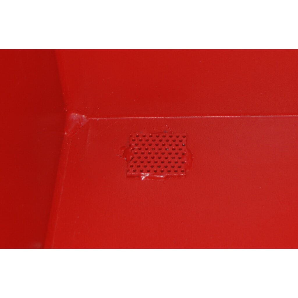 Produktabbildung Nr. 4: Bauer® Späne-Kippmulde, kastenförmige Mulde, lackiert, Volumen 0,25 m³, RAL 3000 feuerrot