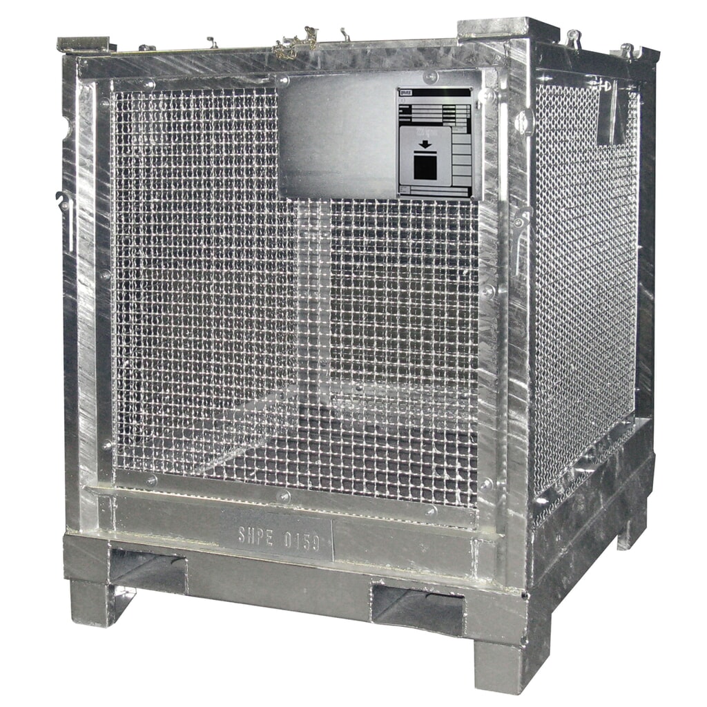 Produktabbildung: Bauer® Spraydosen-Transportbox STB 1000, inkl. Auffangwanne