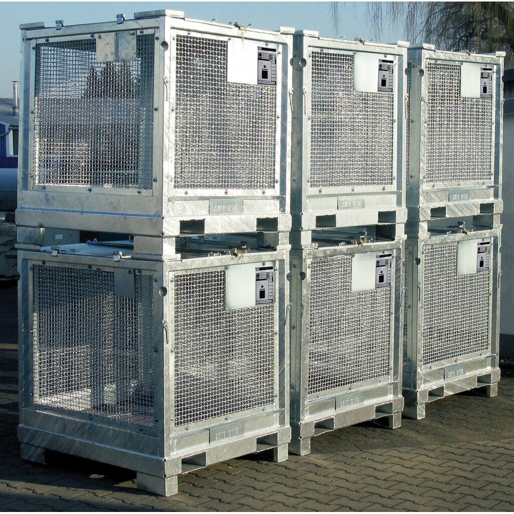 Produktabbildung Nr. 3: Bauer® Spraydosen-Transportbox STB 1000, inkl. Auffangwanne